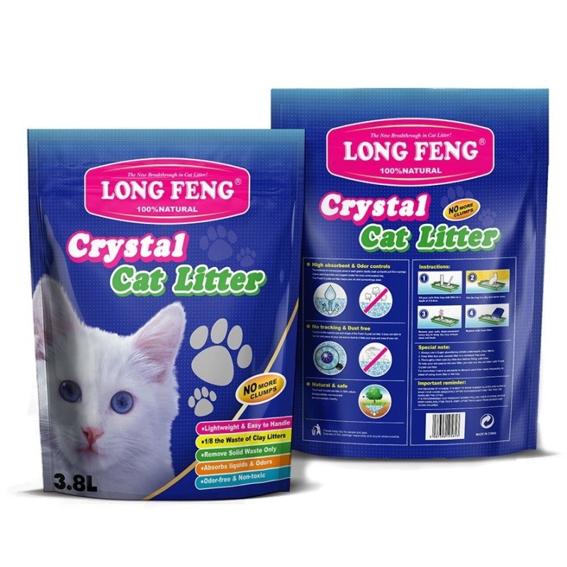 Long Feng lavendli lõhnaga silikaatliiv kassidele 10L