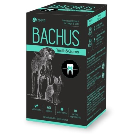 Bachus Teeth & Gums 60 tabletti hammastele ja igemetele