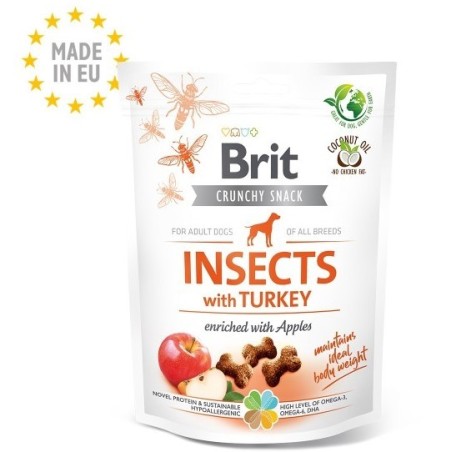 Brit Care Insects with Turkey närimismaius koertele 200g