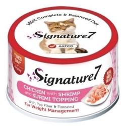 Signature7 Chicken with Shrimp and Surimi konserv kassidele 70g