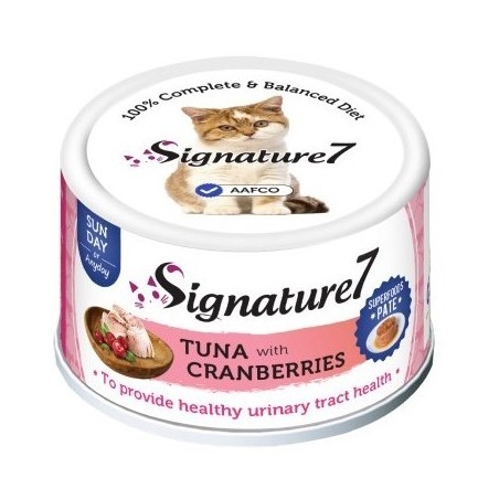 Signature7 Tuna with Cranberries Pate konserv kassidele 80g