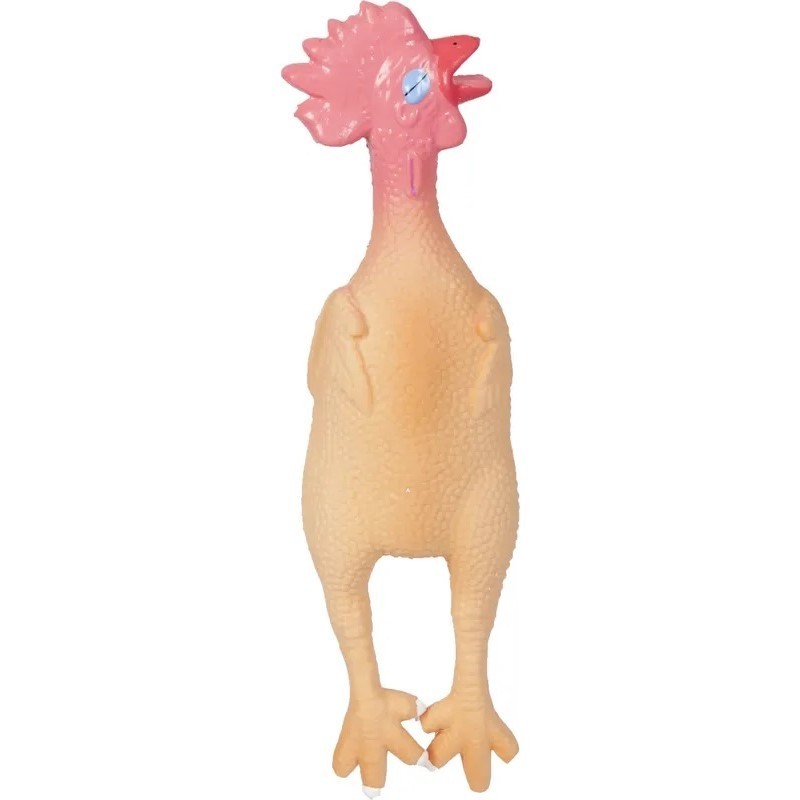 Flamingo lateksist koera mänguasi kana 25cm