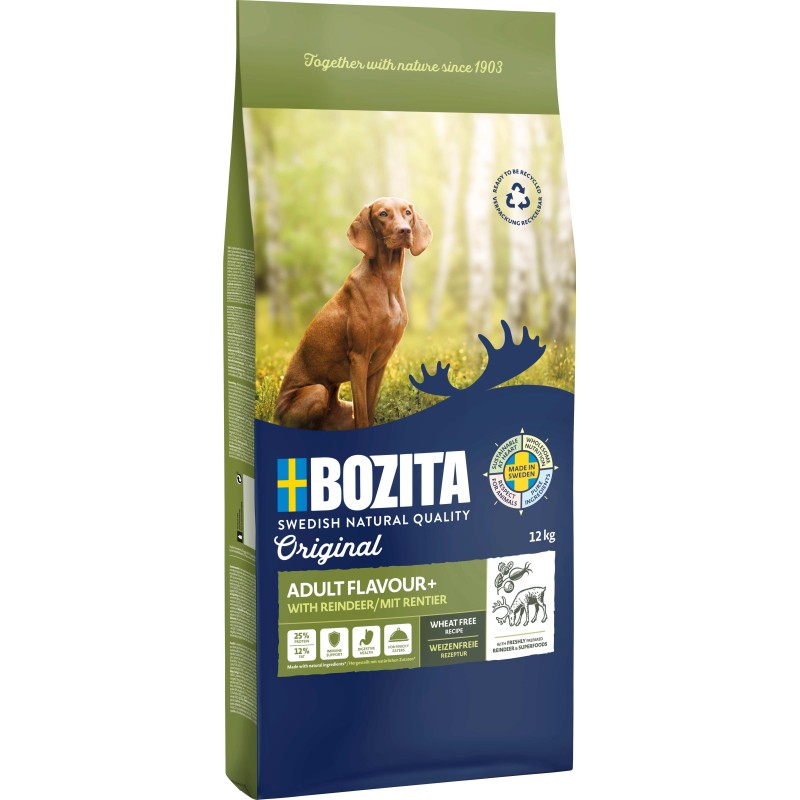 Bozita Original Adult Flavour Plus koeratoit 12kg