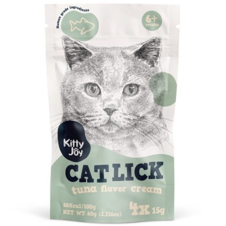 Kitty Joy Cat Lick tuunikalaga kassimaius 4x15g