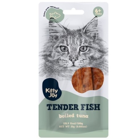 Kitty Joy Tender Boiled Tuna naturaalne maius kassile 25g