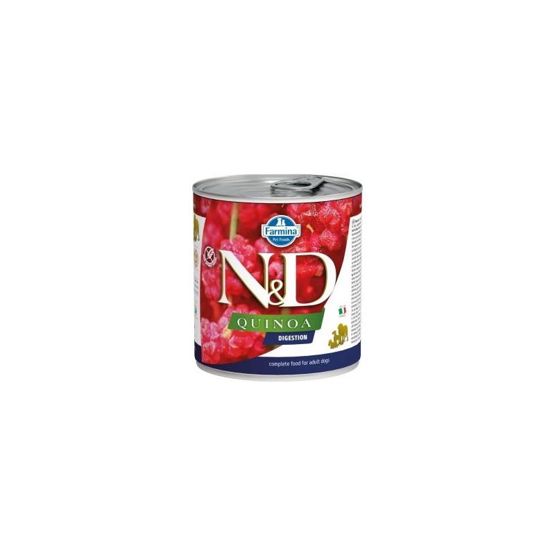 Farmina N&D konserv koerale Quinoa Digestion lambalihaga 285g