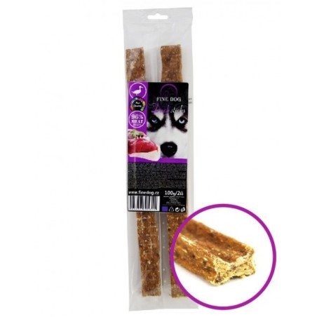 FINE DOG pardi pulgad 96% liha 2tk 100g