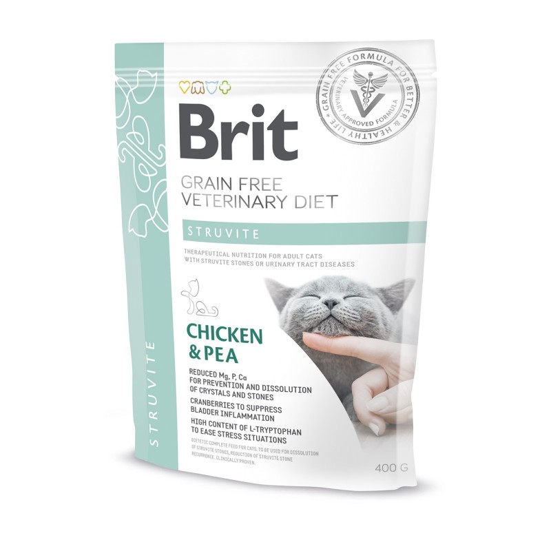 Brit Veterinary Diet Struvite erisööt kassidele 400g