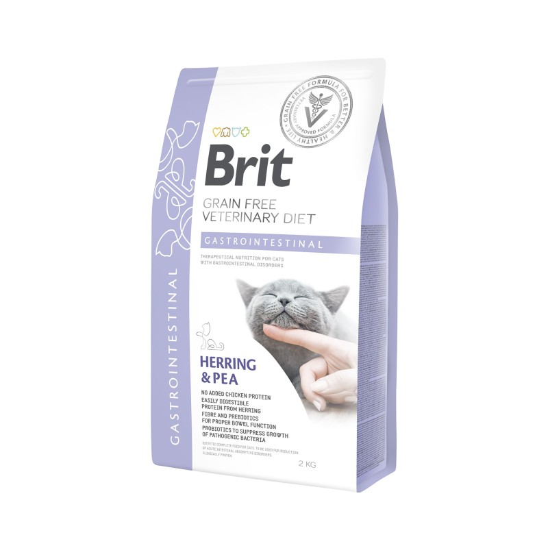 Brit Veterinary Diet Gastrointestinal erisööt kassidele 2kg