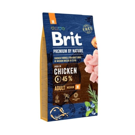 Brit Premium by Nature Adult M koeratoit 8 kg