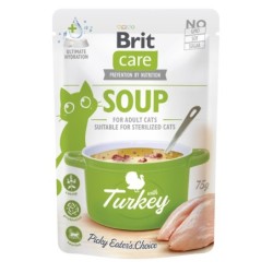 Brit Care Soup with Turkey kalkunisupp kassidele 75g