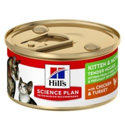 Hill's Science Plan kassipoja-imetava kassi pasteet kana-kalkun 85 g