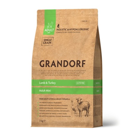 Grandorf lambaliha ja kalkuniga koeratoit väikest tõugu koertele 8kg