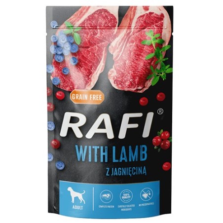 Rafi koerakonserv lamba, mustikate ja jõhvikatega 10x500g