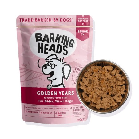 Barking Heads Golden Years koera einekotike 300 g