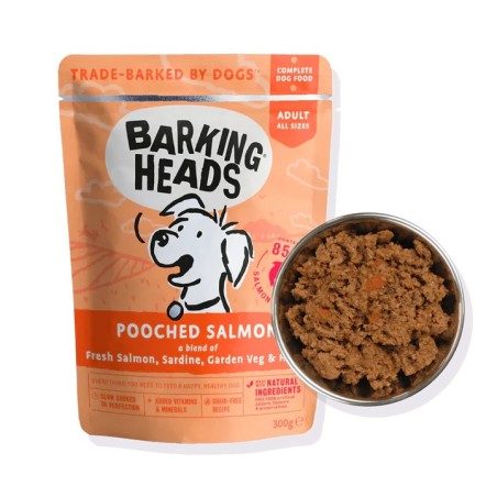 Barking Heads Pooched Salmon koera einekotike lõhega 300 g