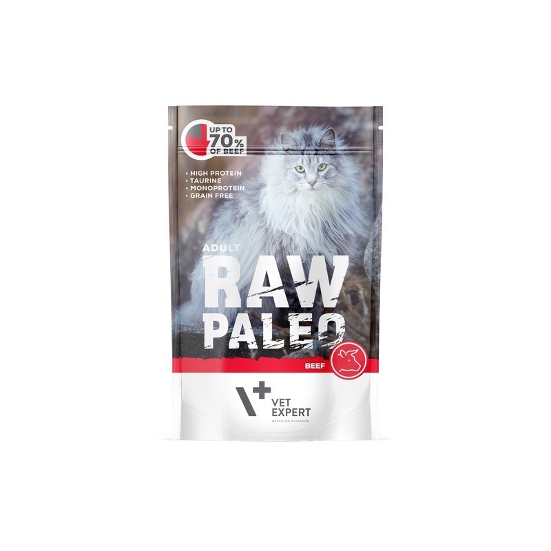 Raw Paleo einekotike kassile veisega 100 g