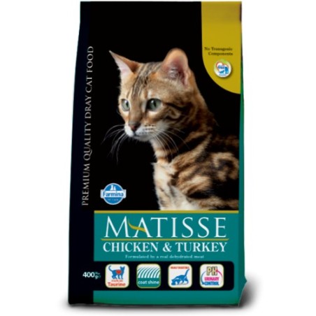 Farmina Matisse kuivtoit kassile kana ja kalkuniga 1,5kg