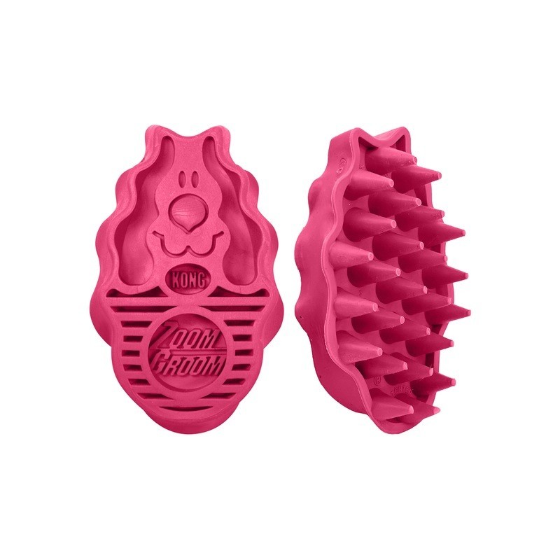 KONG Zoomgroom Raspberry hari