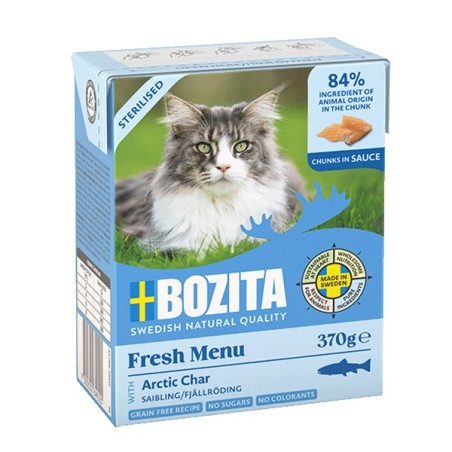 Bozita Sterilised Arktika Paalia tükid kastmes kassi täissööt 6x370g