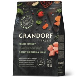 Grandorf Fresh värske kalkun ja bataat keskmistele ja suurtele koertele 1kg