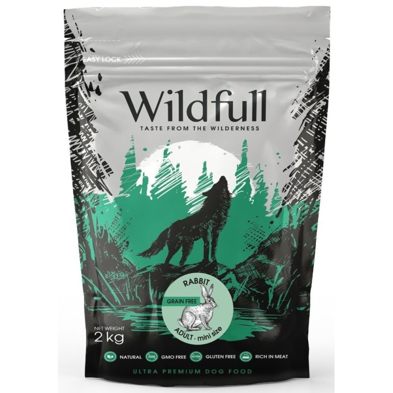 Wildfull Rabbit Mini koeratoit 2kg