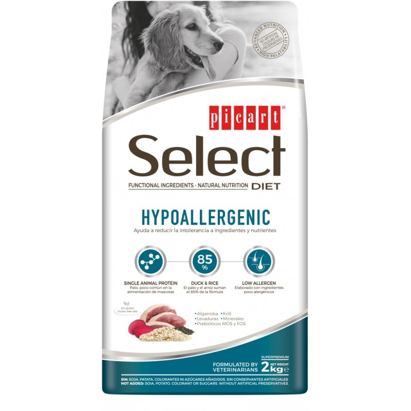 Select Hypoallergenic koeratoit 2kg