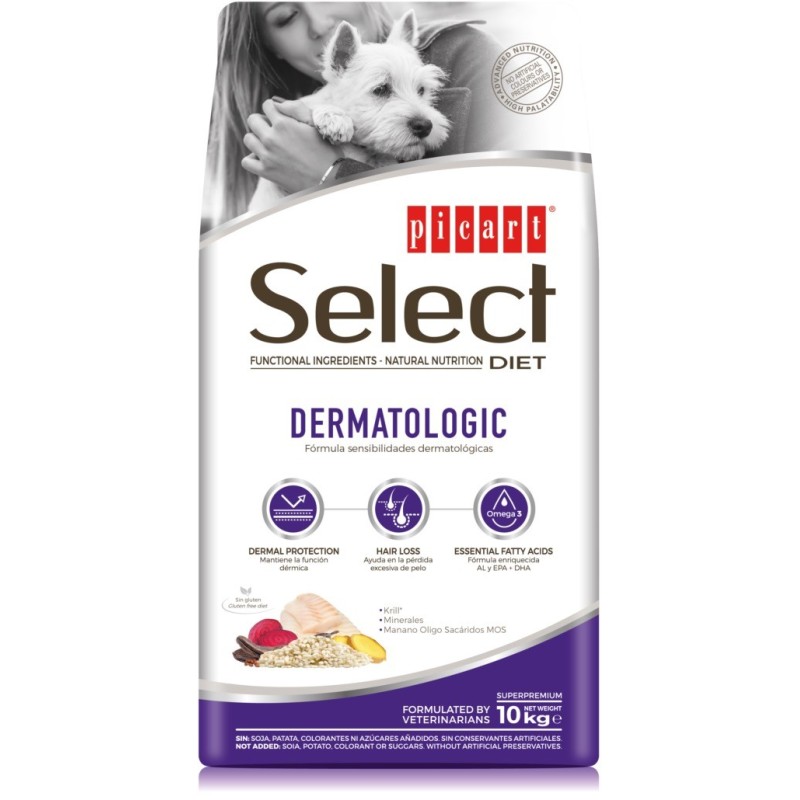 Select Dermatologic koeratoit 10kg