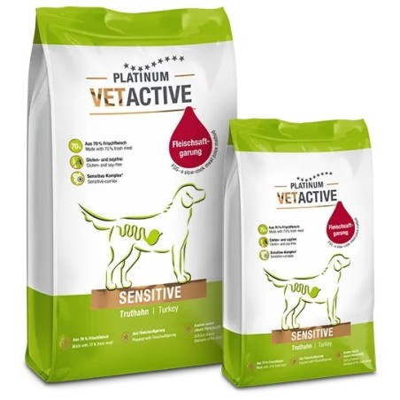 Platinum VetActive Sensitive Turkey koeratoit 5kg