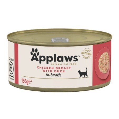 Applaws konserv kassidele, kana ja pardilihaga, 156g