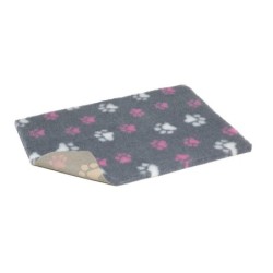 VetBed Duo Paws libisemisvastane matt 100x75cm hall