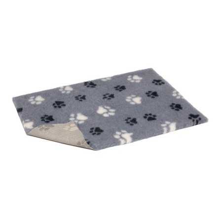 VetBed Duo Paws libisemisvastane matt 75x50cm hall-valge-must