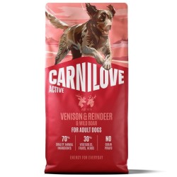 Carnilove Active Venison & Reindeer & Wild Boar koeratoit 12kg