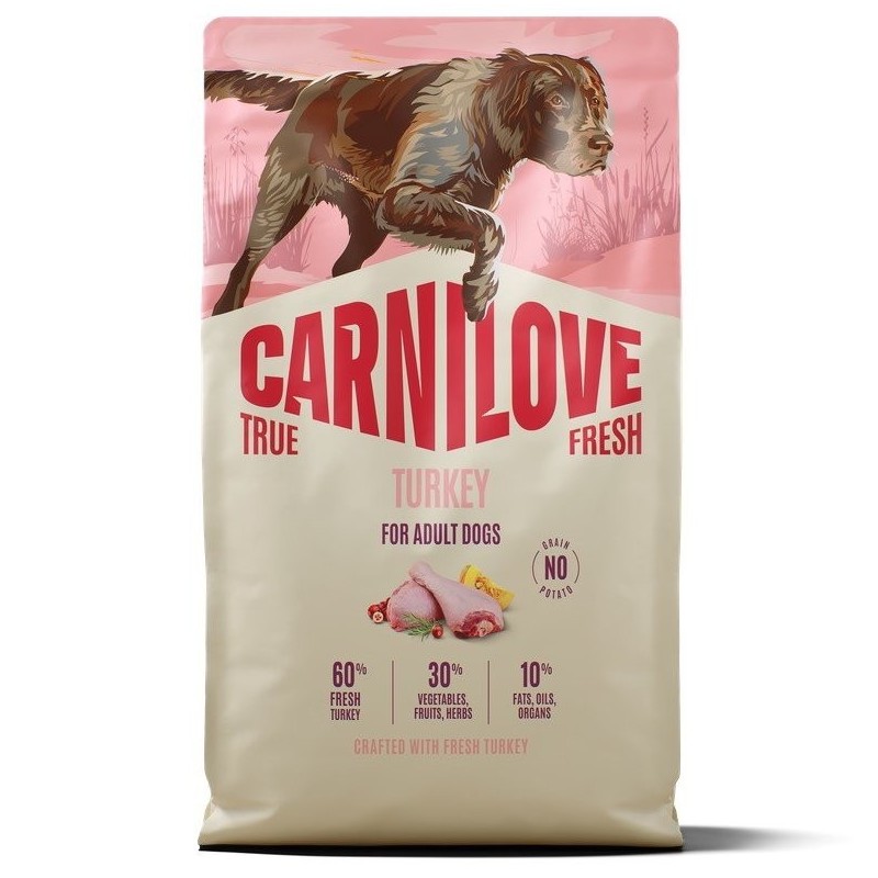 Carnilove True Fresh Turkey koeratoit 4kg