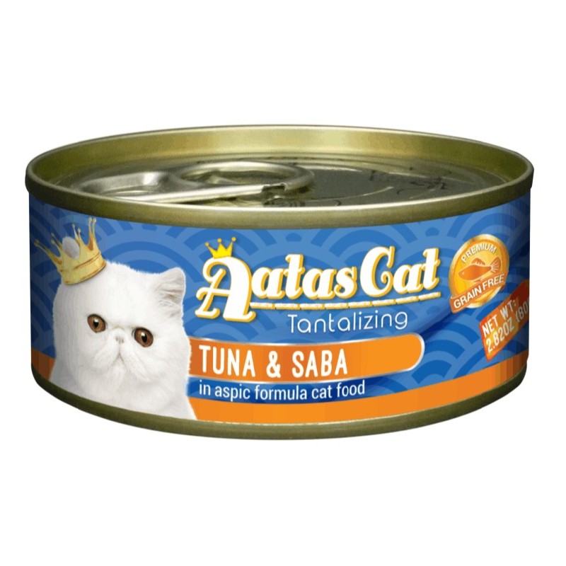 Aatas Cat Tantalizing Tuna & Saba konserv kassile 80g