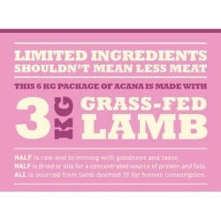 ACANA Dog Grass-Fed Lamb koeratoit 17kg
