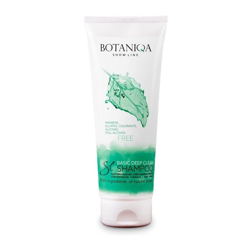 Botaniqa Show Line Basic Deep Clean šampoon koertele 250ml