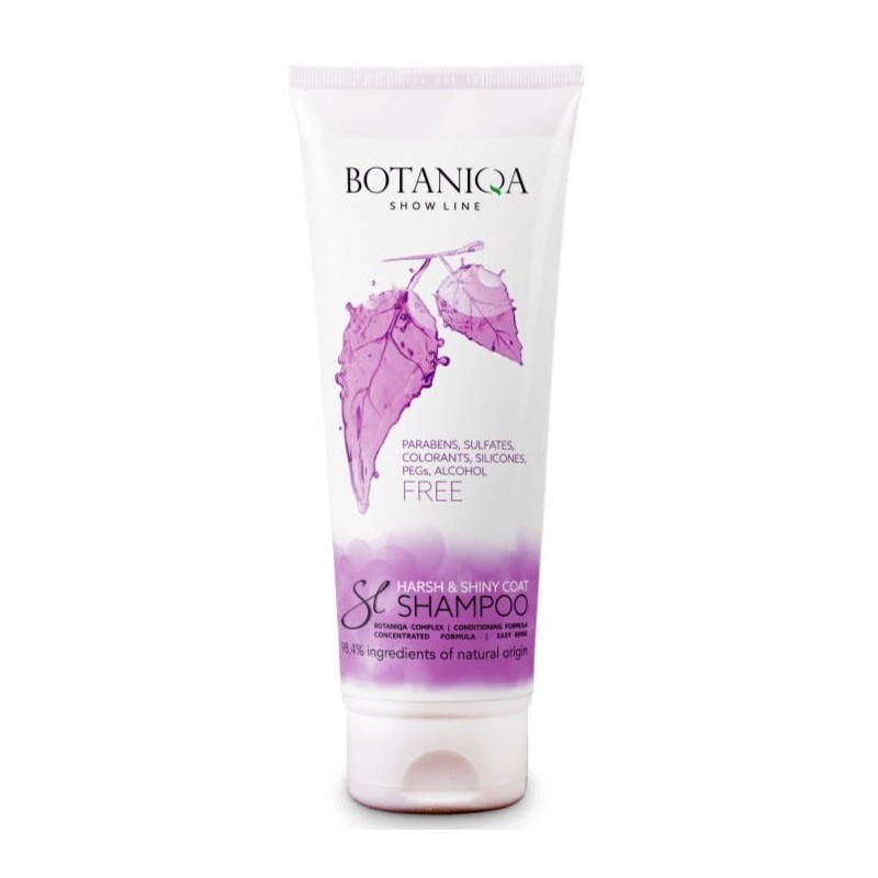 Botaniqa Show Line Harsh & Shiny Coat šampoon koertele 250ml