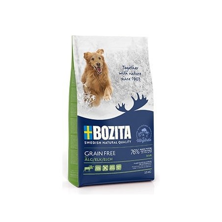 Bozita Grain Free põdralihaga koeratoit 3,5kg