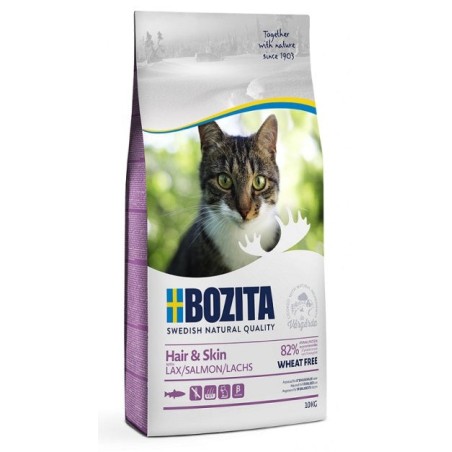Bozita Hair & Skin lõhega kuivtoit kassile 10kg