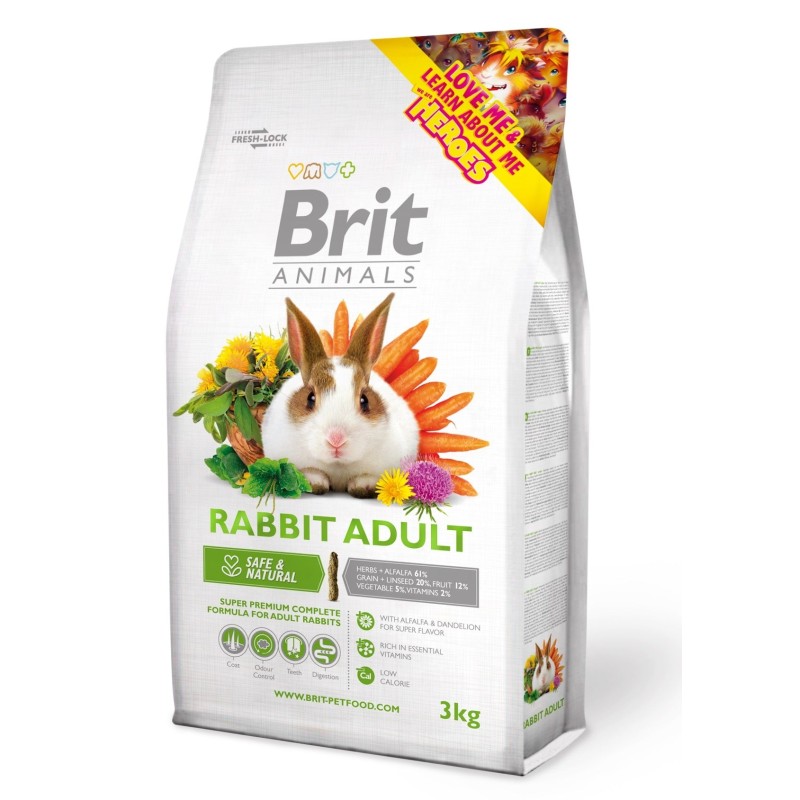 Brit Animals Rabbit Adult 3 kg