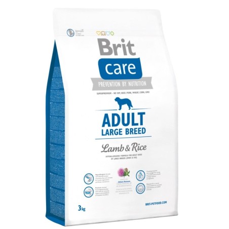 Brit Care Adult Large Breed Lamb & Rice koeratoit 3 kg