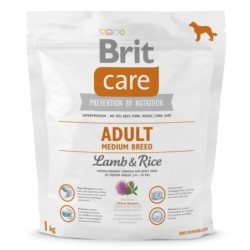 Brit Care Adult Medium Breed Lamb & Rice koeratoit 1 kg