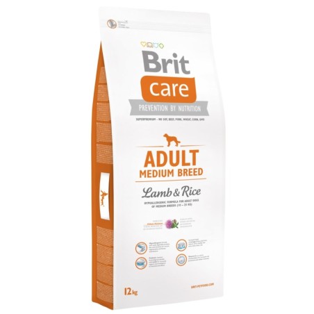 Brit Care Adult Medium Breed Lamb & Rice koeratoit 12 kg