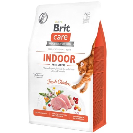 Brit Care Cat Grain-Free Indoor Anti-Stress kassitoit 0,4 kg