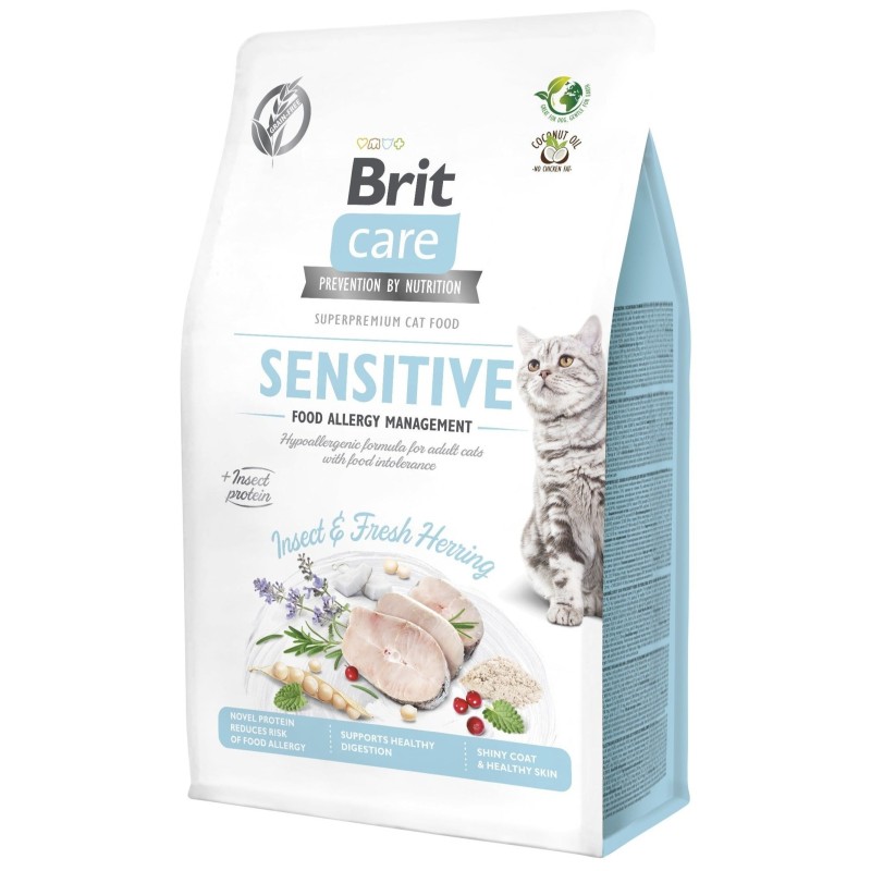 Brit Care Cat Grain-Free Insect & Fresh Herring kassitoit 0,4 kg