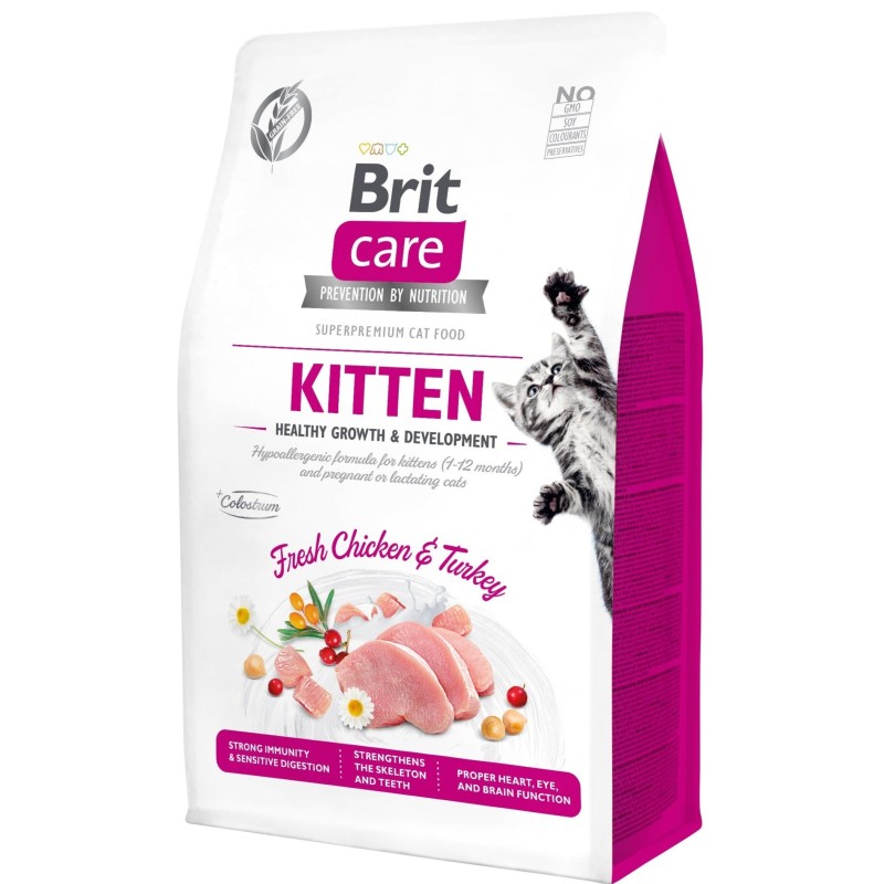 Brit Care Cat Grain-Free Kitten Healthy Growth 0,4kg