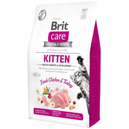 Brit Care Cat Grain-Free Kitten Healthy Growth 2kg