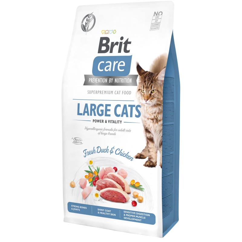 Brit Care Cat Grain-Free Large cats Power Vitality 7kg