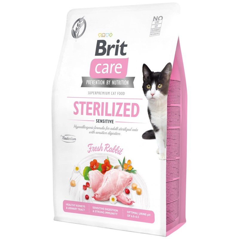 Brit Care Cat Grain-Free Sterilized Sensitive kassitoit 2kg